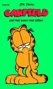 Omslag van Garfield ziet het even niet zitten
