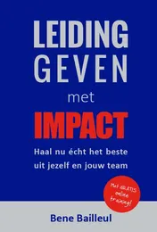 Omslag van Leidinggeven met impact
