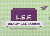 Omslag van Blij met L.E.F. kaarten