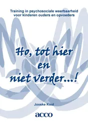 Omslag van Ho, tot hier en niet verder