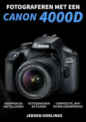 Omslag van Fotograferen met een Canon 4000D