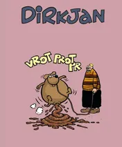 Omslag van Dirkjan set 3 schrift a5 lijn