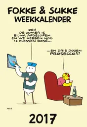 Omslag van Fokke & Sukke weekkalender 2017
