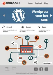 Omslag van Wordpress voor het MBO - 1 jaar licentie
