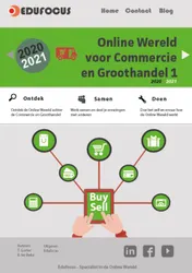 Omslag van Online Wereld voor Commercie en Groothandel 1 (2020-2021)