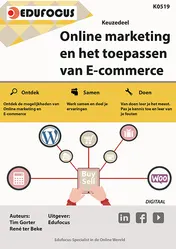 Omslag van Keuzedeel Online Marketing en het toepassen van E-commerce (K0519) 6 mnd lic