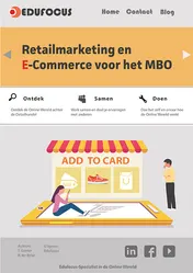 Omslag van Retailmarketing en e-commerce voor het MBO