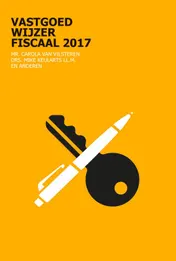 Omslag van Vastgoedwijzer fiscaal 2017