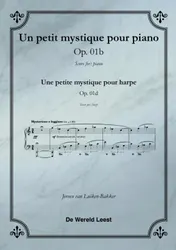 Omslag van Op. 1b Un petit mystique pour piano