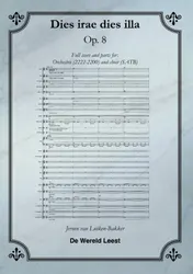 Omslag van Dies irae dies illa, Op. 8