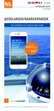 Omslag van Vaarkaart IJsselmeer/Markermeer 2019