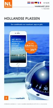 Omslag van Hollandse Plassen 2019