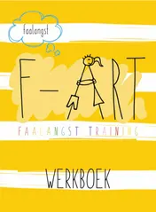 Omslag van F-art faalangst trainingen