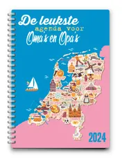 Omslag van De leukste agenda voor oma’s en opa’s 2024