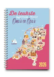 Omslag van De leukste agenda voor oma's en opa's 2026