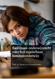 Omslag van Basisboek onderwijsrecht voor het middelbaar beroepsonderwijs