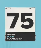 Omslag van 75 Dwars door Vlaanderen