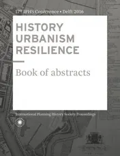 Omslag van HISTORY URBANISM RESILIENCE