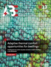 Omslag van Adaptive thermal comfort opportunities for dwellings