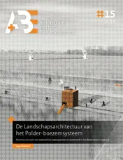 Omslag van De Landschapsarchitectuur van het Polder-boezemsysteem