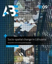 Omslag van Socio-spatial change in Lithuania