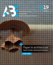 Omslag van Paper in architecture