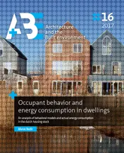 Omslag van Occupant behavior and energy consumption in dwellings
