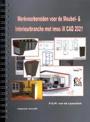 Omslag van Werkvoorbereiden voor de Meubel‐ & Interieurbranche met imos iX CAD 2021