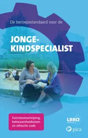 Omslag van De beroepsstandaard voor de jonge-kindspecialist