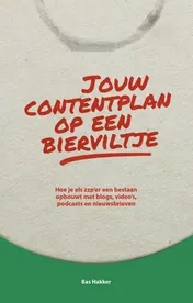 Omslag van Jouw contentplan op een bierviltje