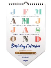 Omslag van Birthday Calendar