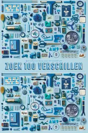 Omslag van Stratier XL Spelposter - Zoek 100 verschillen (BLAUW)