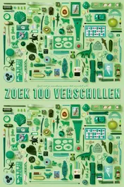 Omslag van Stratier XL Spelposter - Zoek 100 verschillen (GROEN)