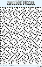 Omslag van Stratier XL Spelposter - Zweedse puzzel - nr. 2