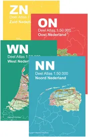 Omslag van Topografische Atlas Nederland 1:50.000 set