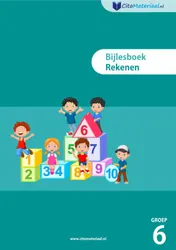 Omslag van GROEP 6 BIJLESBOEK REKENEN