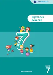 Omslag van GROEP 7 BIJLESBOEK REKENEN