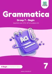 Omslag van groep 7 - begin