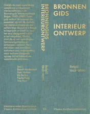 Omslag van Bronnengids Interieurontwerp België, 1945-2000