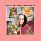 Omslag van Miranda’s koolhydraatarme recepten