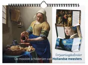Omslag van Verjaardagskalender De mooiste schilderijen van Hollandse meesters