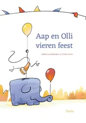 Omslag van Aap en Olli vieren feest