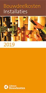 Omslag van Bouwdeelkosten Installaties 2019