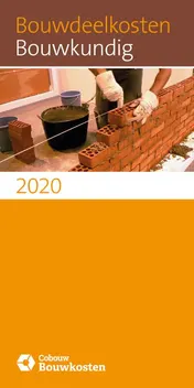 Omslag van Bouwdeelkosten Bouwkundig 2020