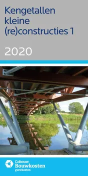 Omslag van Kengetallen kleine (re)constructies 1, 2020