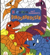 Omslag van Kleuren met nummers: Dinosaurussen