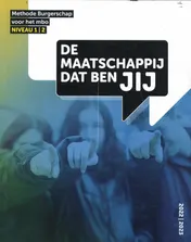 Omslag van niveau 1-2 methode Burgerschap voor het mbo