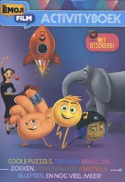 Omslag van Emoij de film activity-boek