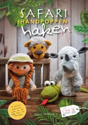 Omslag van Safari handpoppen haken