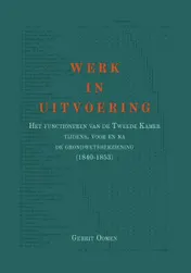 Omslag van Werk in uitvoering